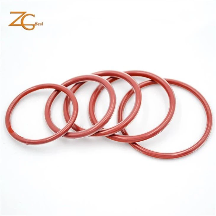High Quality Red Color PTFE Coating Seal O Ring